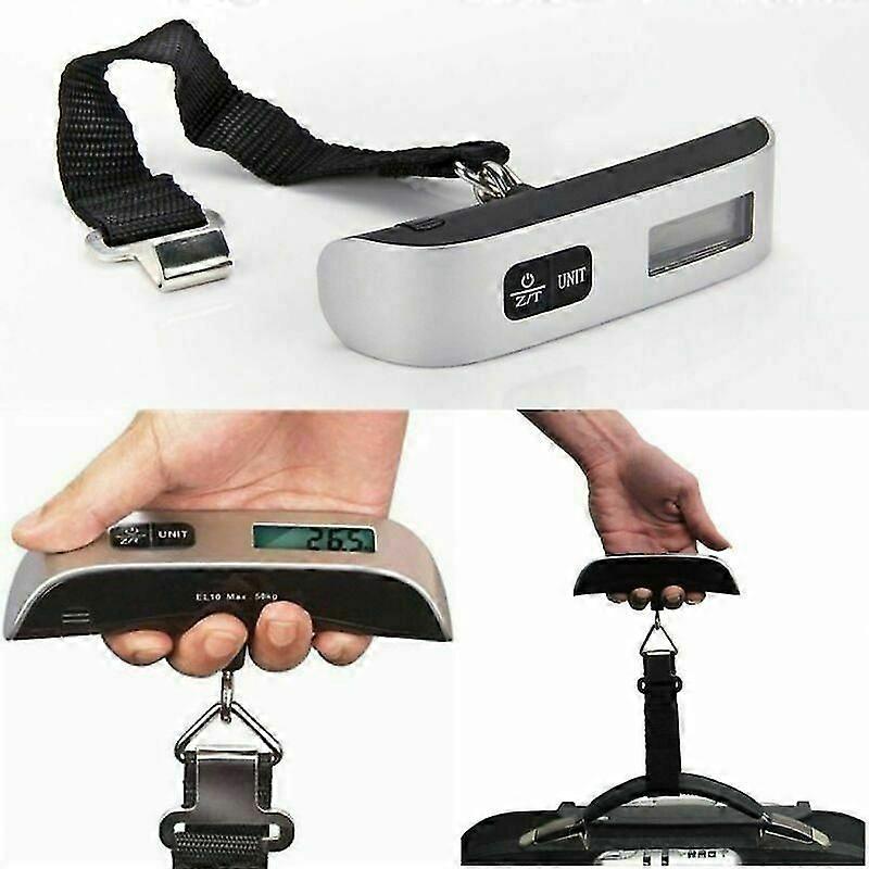 50KG Electronic Digital Scale LCD Display Luggage Portable Suitcase Bag Scale