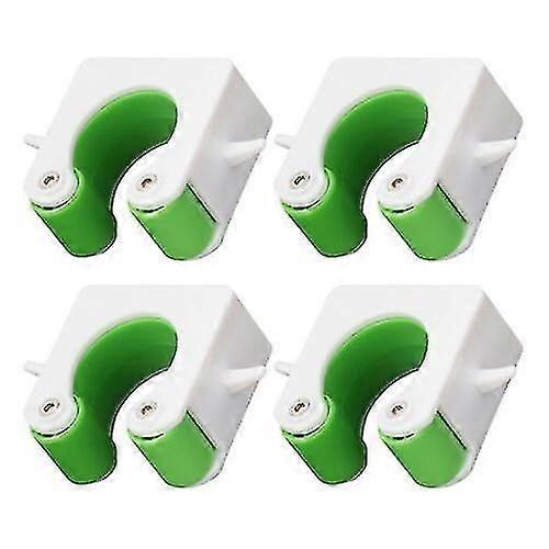 Bicycle rack hook storage steel wall-mounted hook bicycle rack 4-pack green