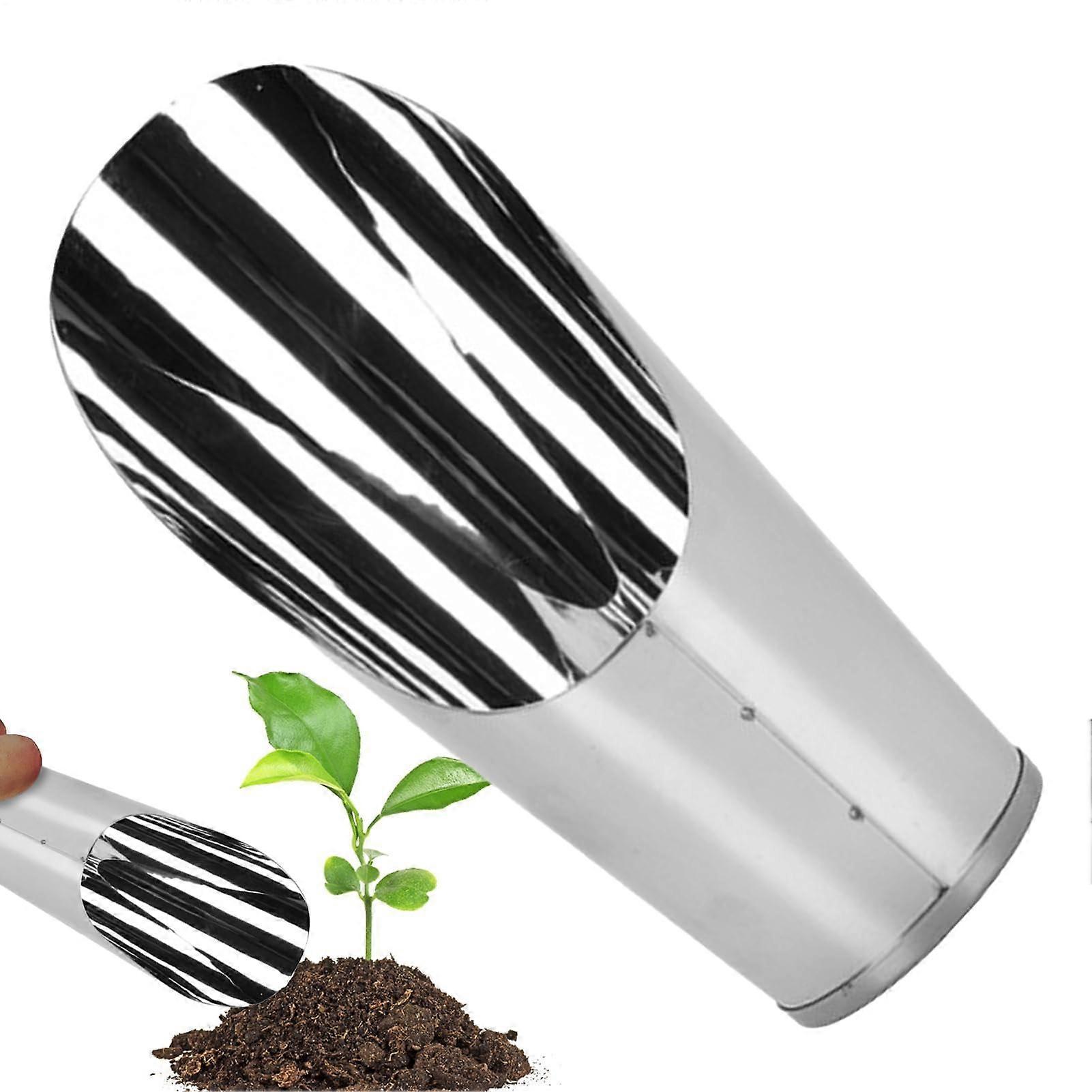 Potting Soil Scoop, Bucket Shovel For Plants, MultiFunctional Succulent Spade For Repotting, Weeding, Growing, Model BL