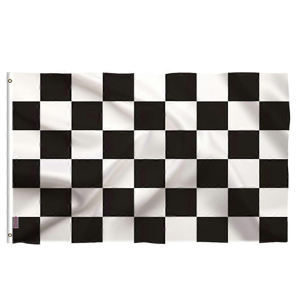 2025 90x150cm Checkered Racing Flag Car Flag Racing Checkered Banner