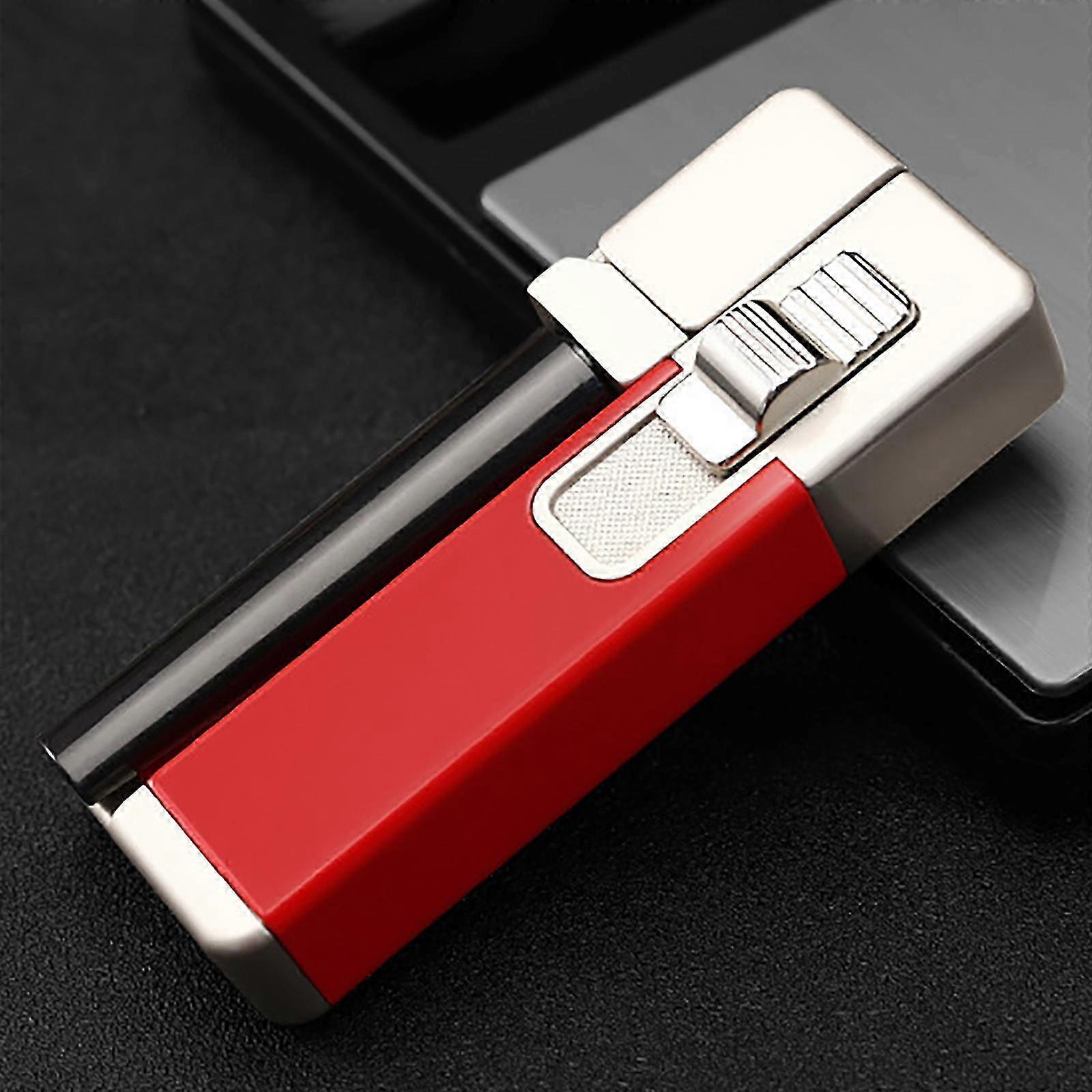 2025 New Zhongbang Pipe Lighter Inflatable Open Flame Foldable Multipurpose Lighter
