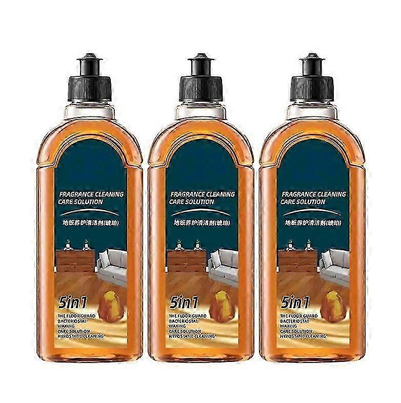 1/2/3PCS Nettoyant pour taches de sol en bois Polissage de carreaux Éclaircissant Sol Élimination de la saleté Détergent Entretien du bois Nettoyant pour sols multi-surfaces 500ml