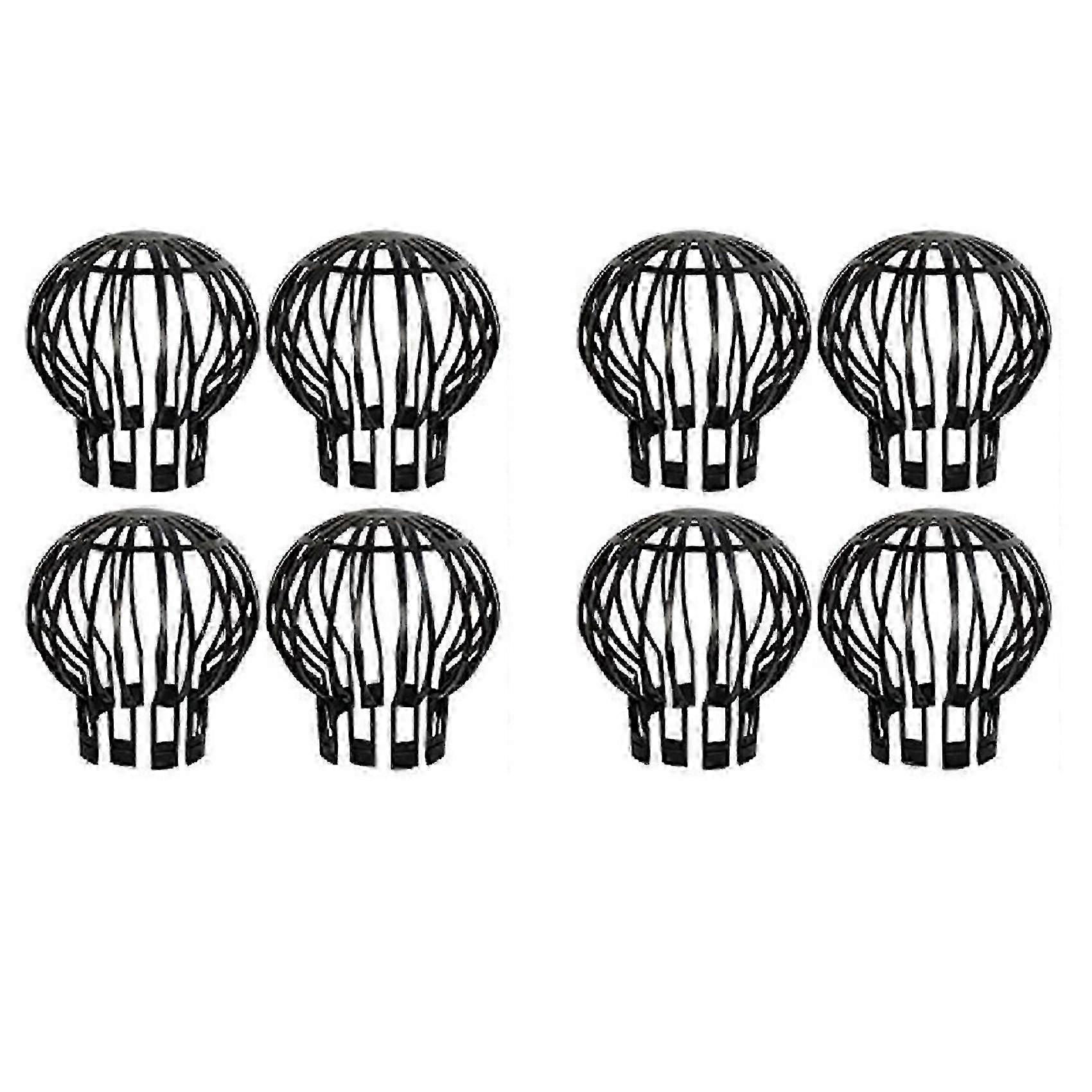 4PCS Gutter Guard Downspouts Strainer Preventing Clogging the Pipes 2025