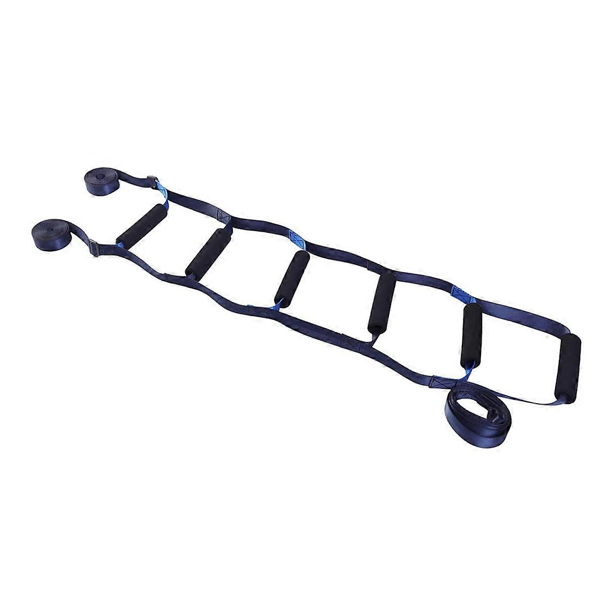 Bed Ladder Assist for Seniors, Pull Up Assist with Non-Slip Handles & Adjustable Height, Heavy Duty Elderly Mobility Aid