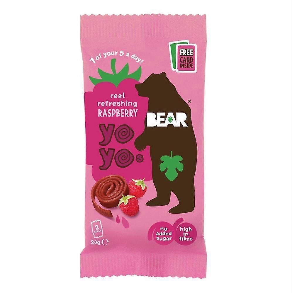 BEAR Framboos Jojo 20g - 18 stuks
