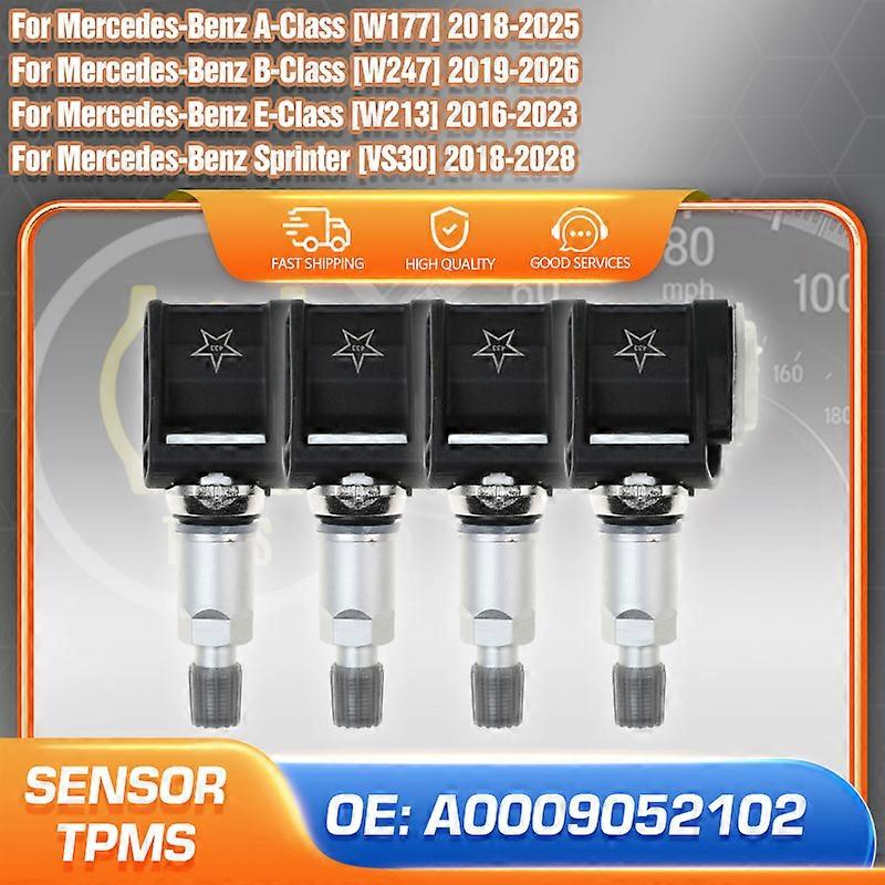 Applicable A0009052102 Tire Pressure Sensor For Mercedes-Benz E A B Class W213 W177 W247 Mercedes-Benz Sprinter VS30 TPMS Sensor Parts