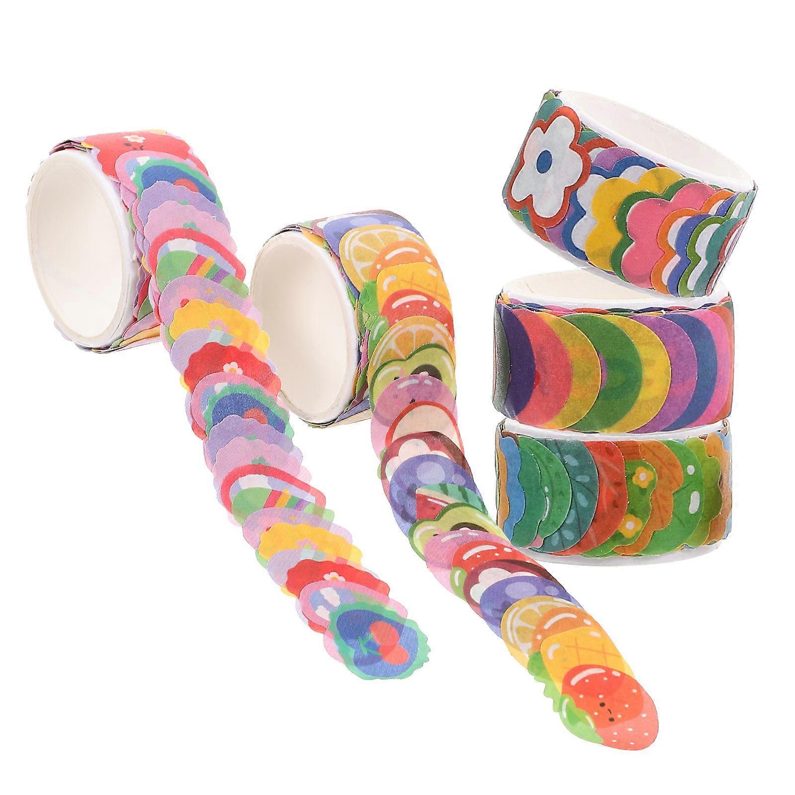 Multi-Function Washi Tape for Scrapbook DIY Crafting 5 Rolls