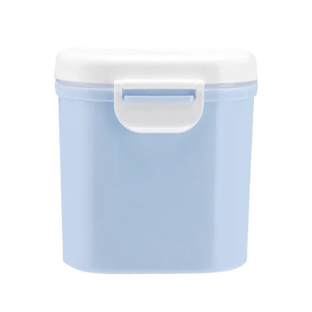 Milk Powder Storage Container Large Capacity for Travel Use Rectangular Sky-Blue Food Grade Pp Sealed Storage 1Pack