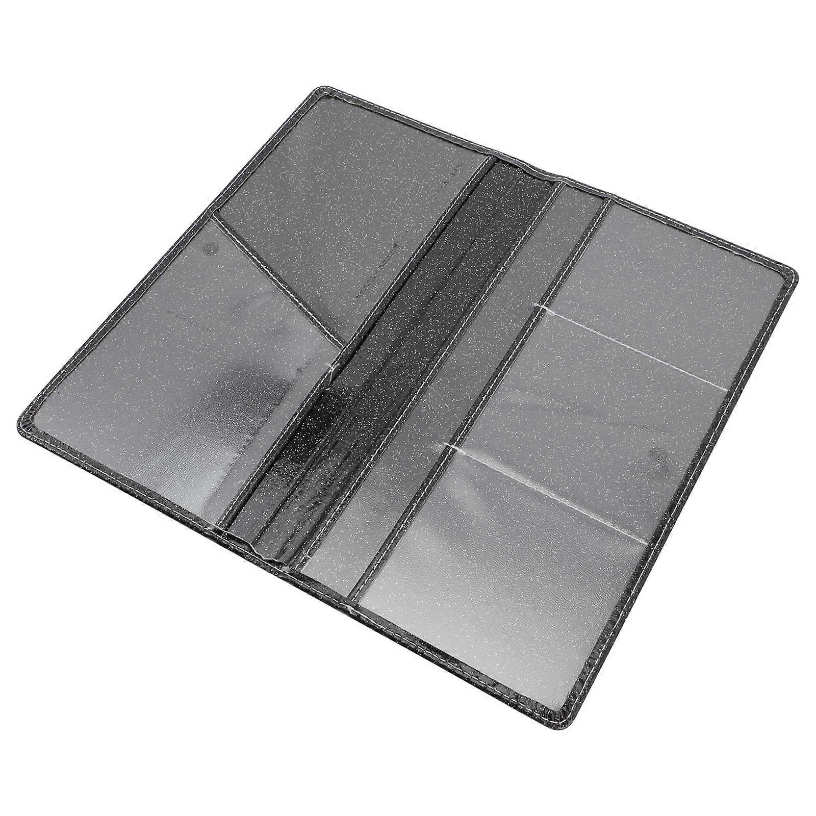 Automobile Insurance Document Holder PU Bag for Storage