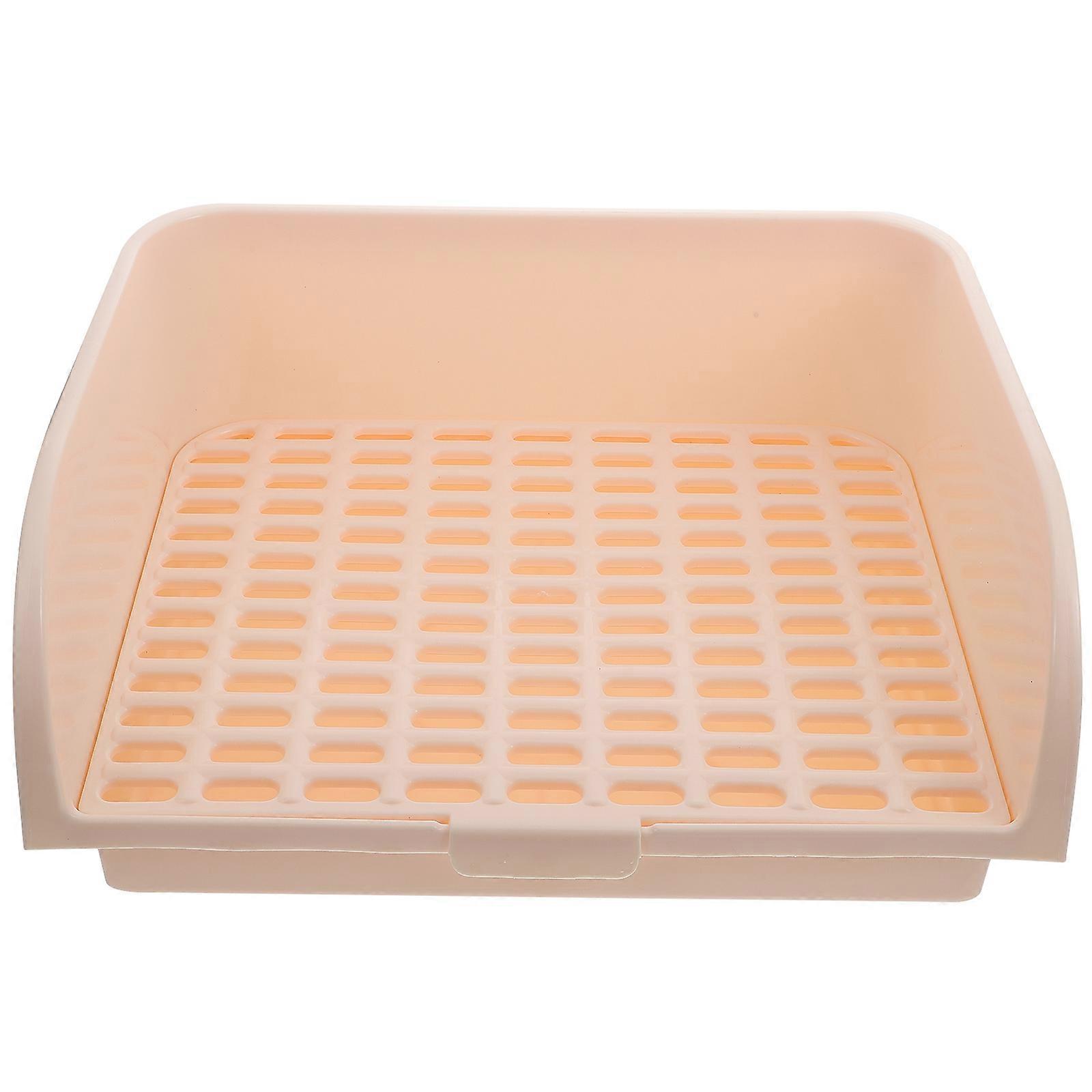 Rabbit Potty Litter Box for Pet Use with Durable Plastic Material