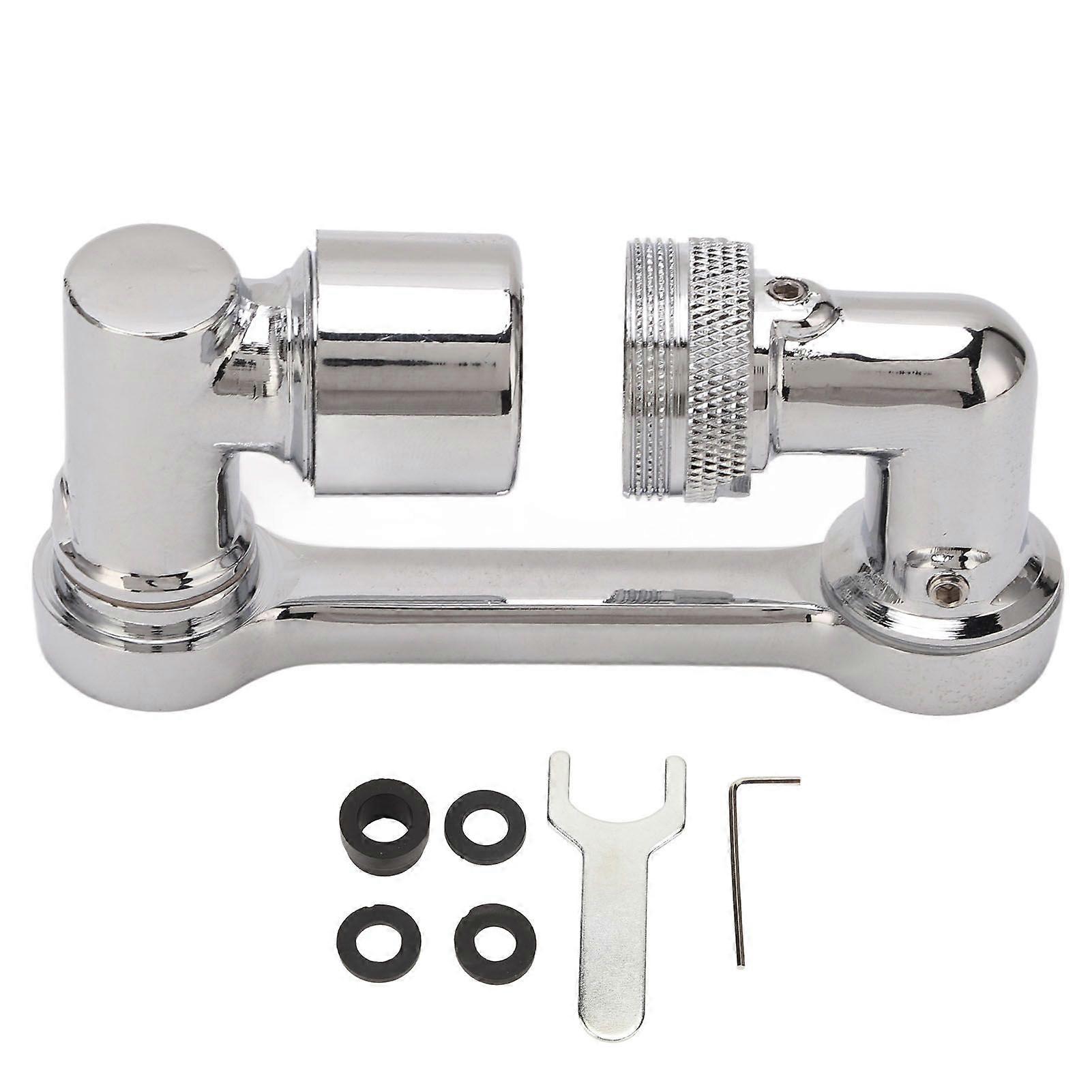 Copper Faucet Aerator 1080 Degree Rotation Anti Splashing Faucet Extender Enriched Foam Aerator for Restaurant Kitchen