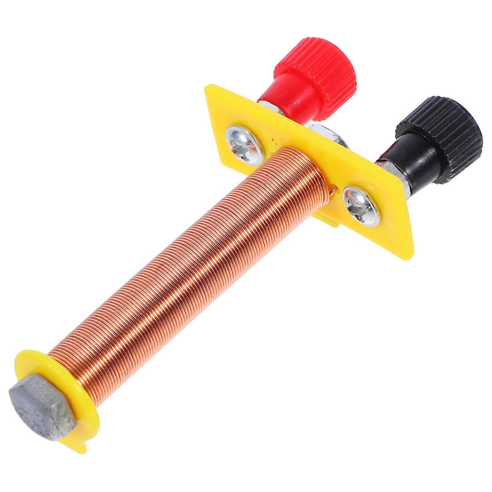 T-Shaped Electromagnetic Coil Solenoid for Physics Experiment Teaching