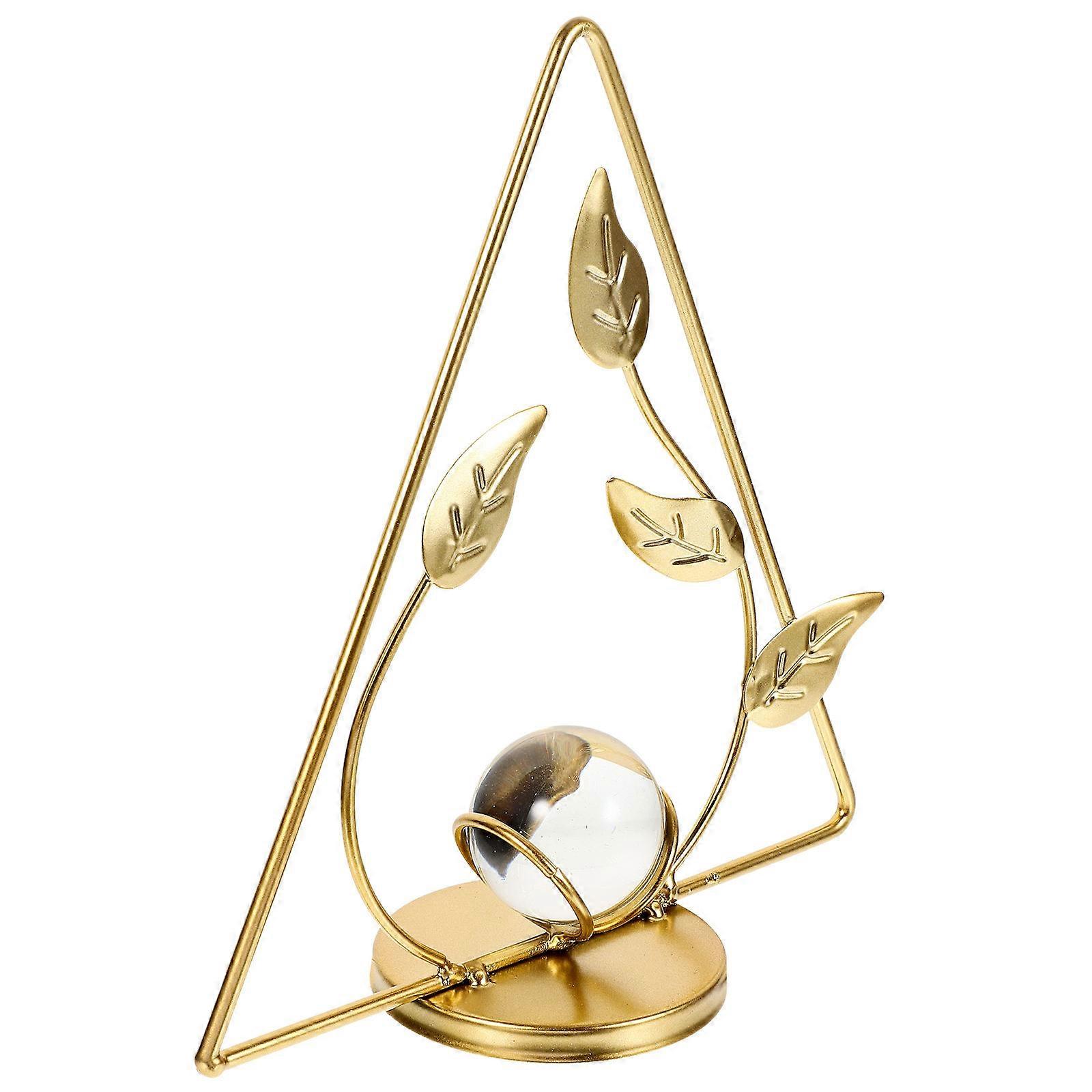 Figurine with Crystal Ball for Home Decoration