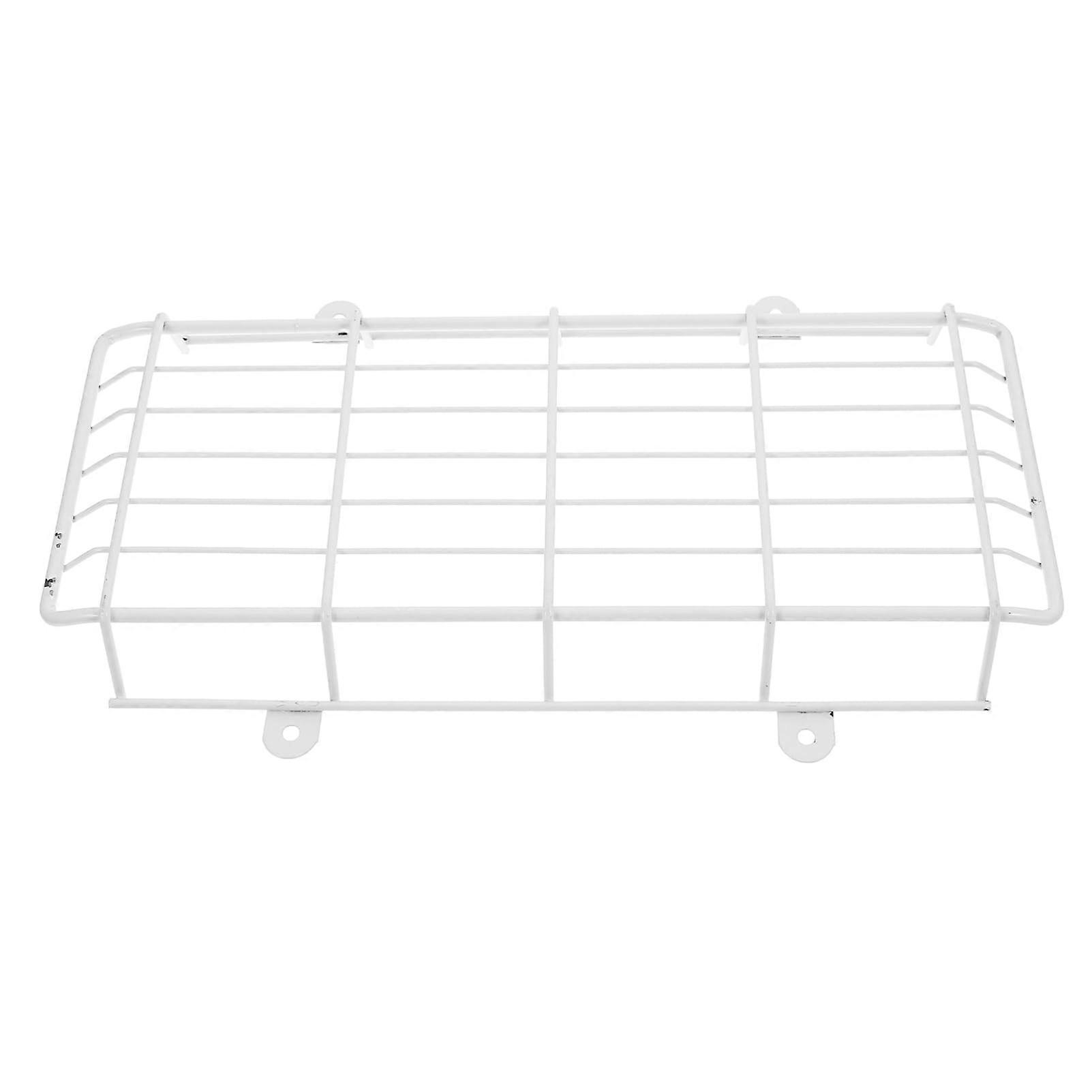 Emergency Light Cage Guard Wire Cover For Fire Exit Sign Ceiling Protection Easy Install Indoor Use Durable Material