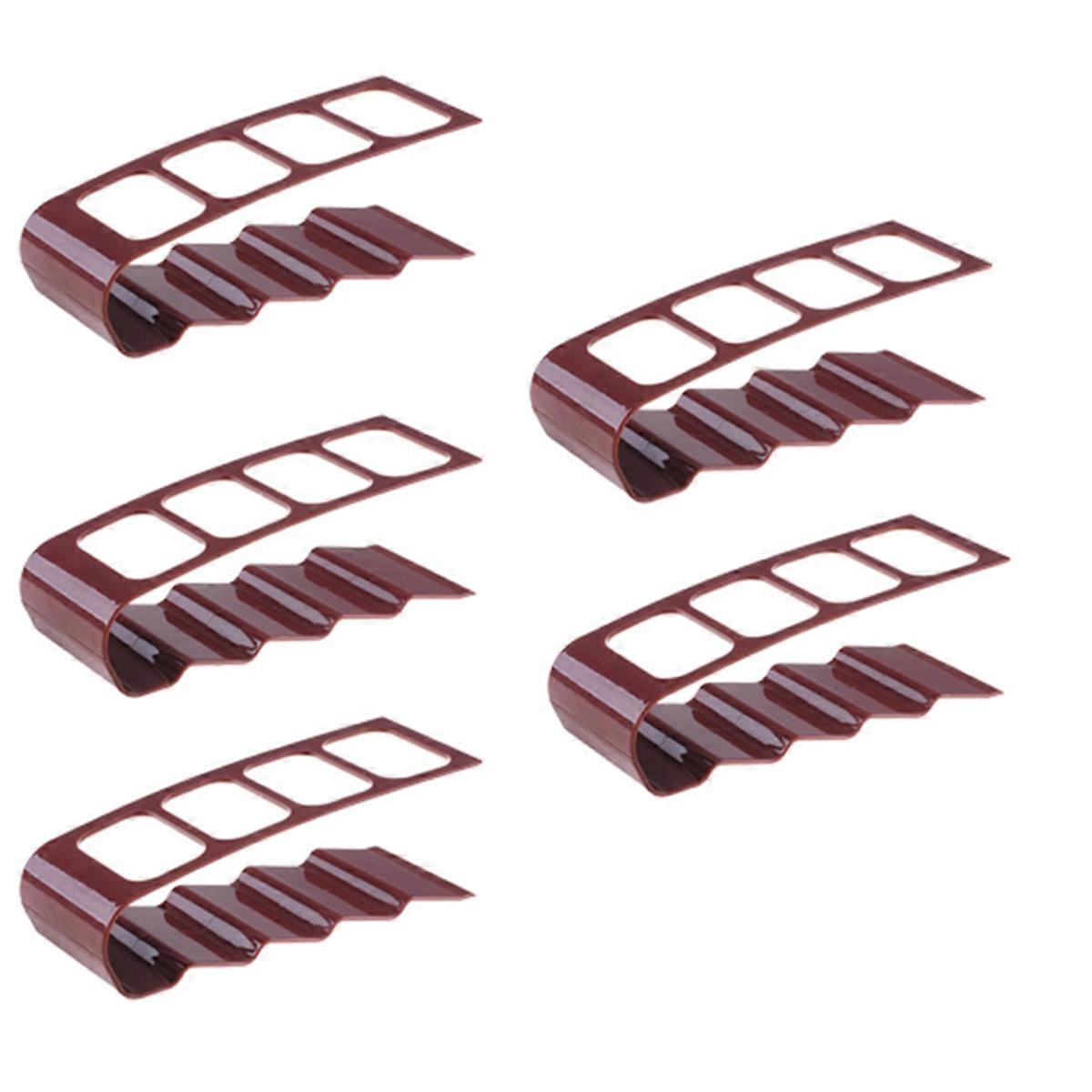 Storage Rack Desktop Stand Living Room Office Brown