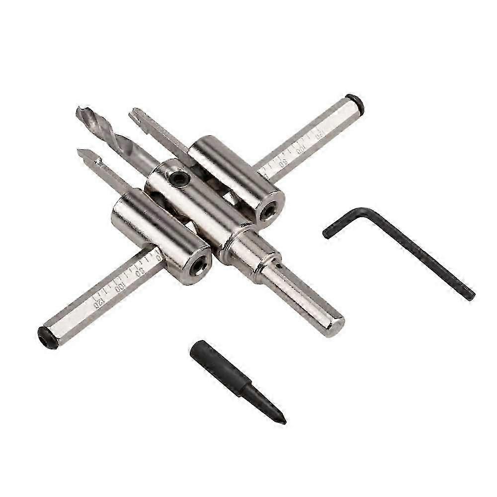 Ρυθμιζόμενος πείρος ξυλουργικής από ορείχαλκο 120/200/300mm για εργαλείο κατασκευής τρυπών οροφής DIY hwy