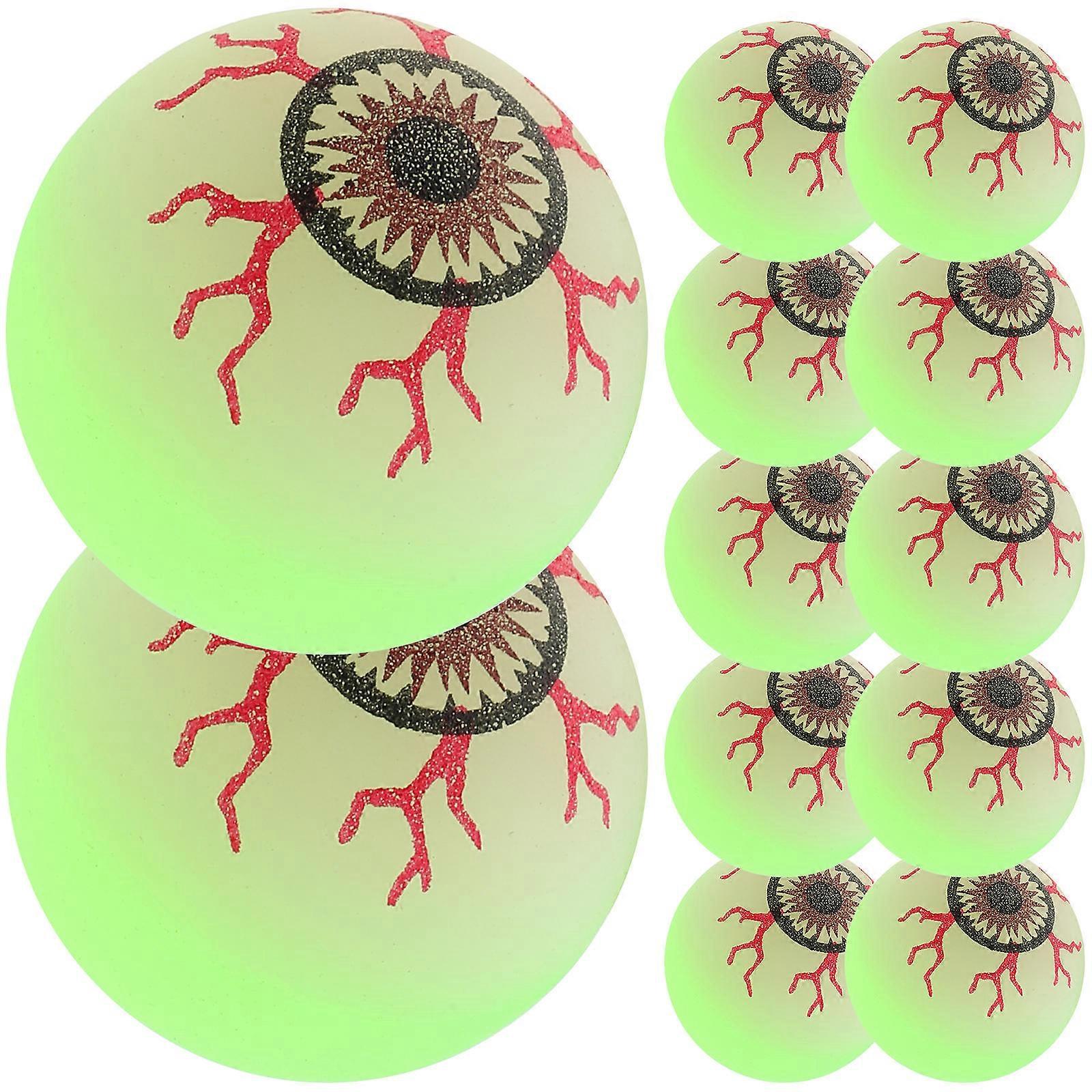 Luminous Rubber Bouncy Balls 36 Pcs Perfect For Christmas Party Favors Outdoor Fun Assorted Color Prizes