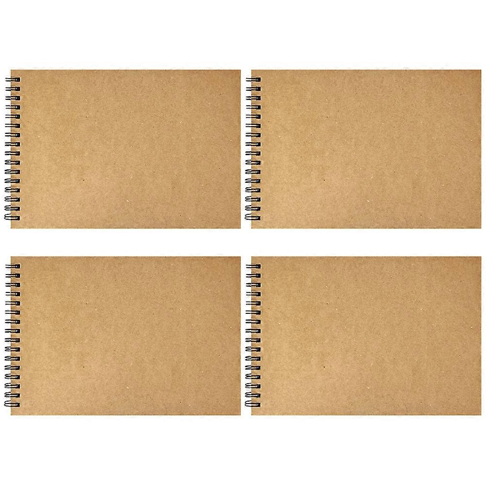 Spiral Notebook Note Taking Notebook for Writing 8Pcs Coffee Office