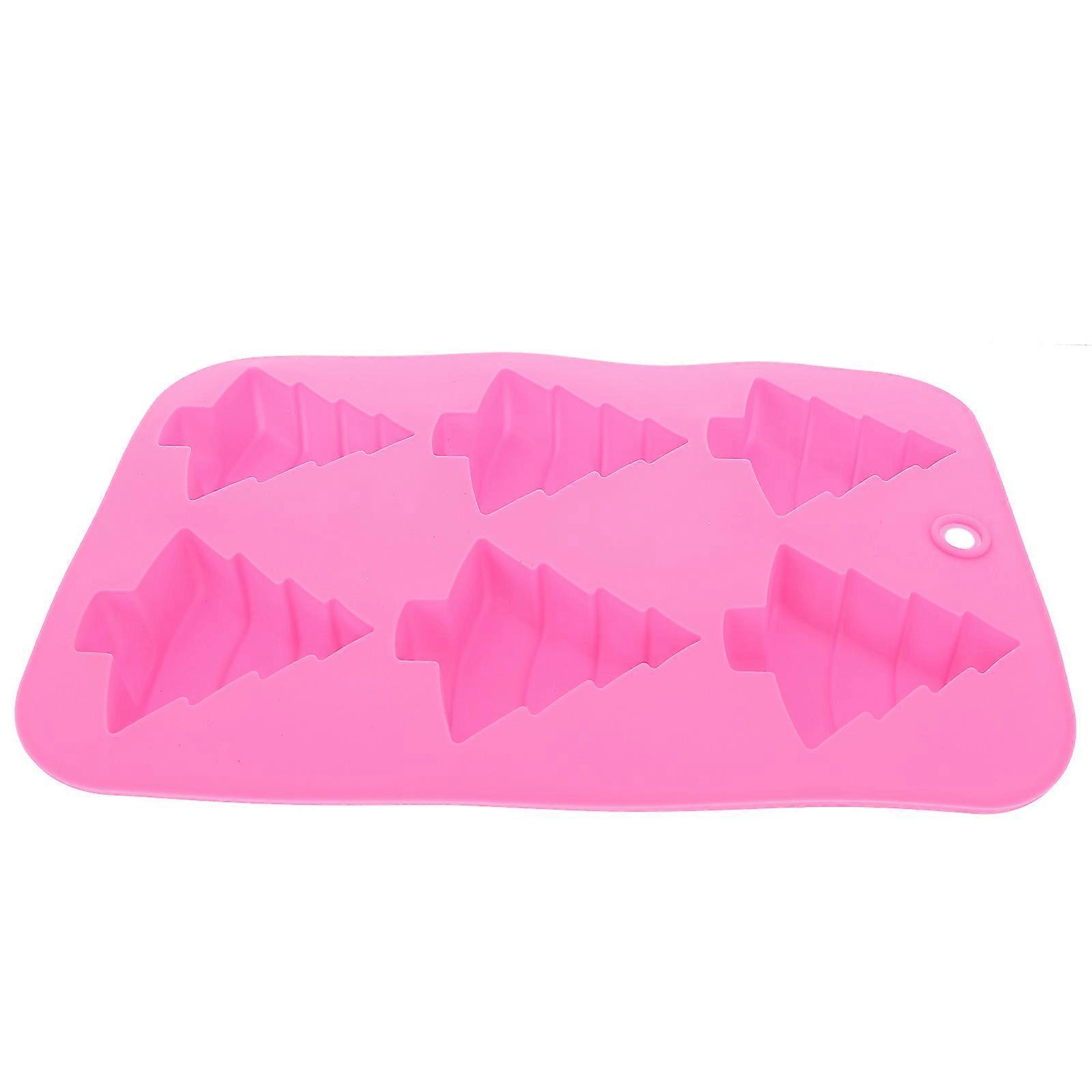 Cake Mold Silicone Tree Pattern for Decorating 3Pcs DIY Baking Tools