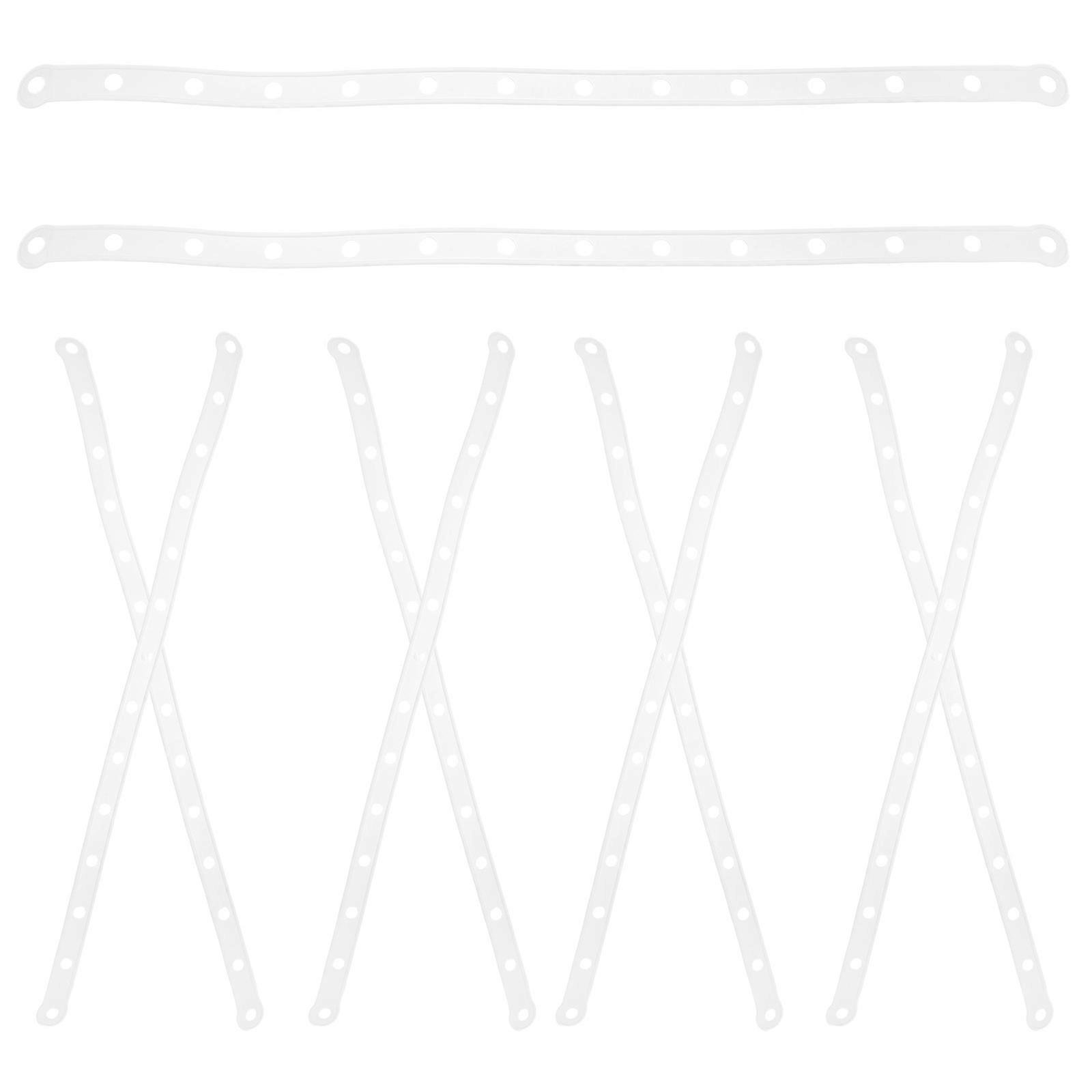 30Pcs Rectangular Plastic Hanger Connectors Ideal For Clothing Stores And Home Users In Convenient Design