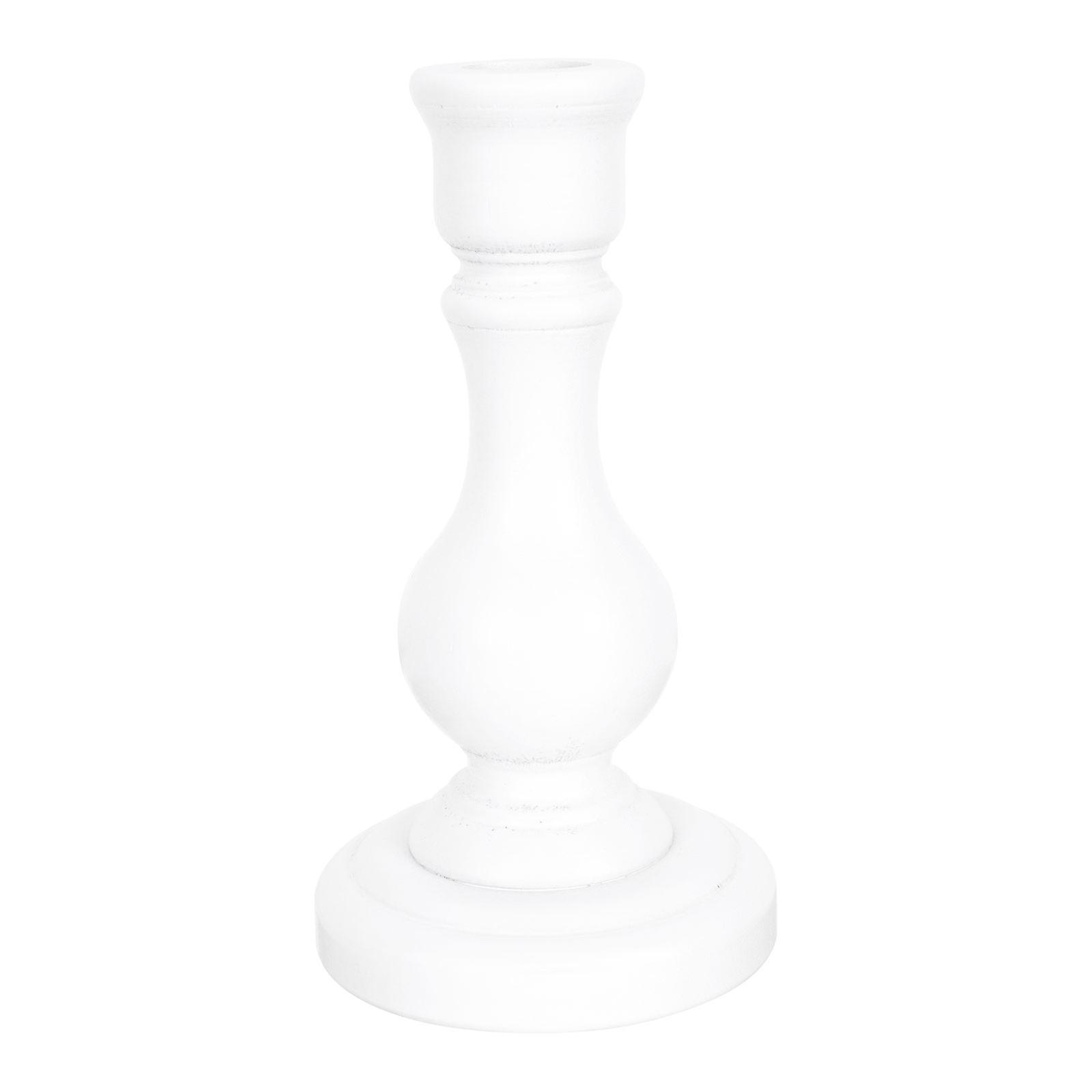 Candlestick Decor for Decoration Wood Candlestick Decor