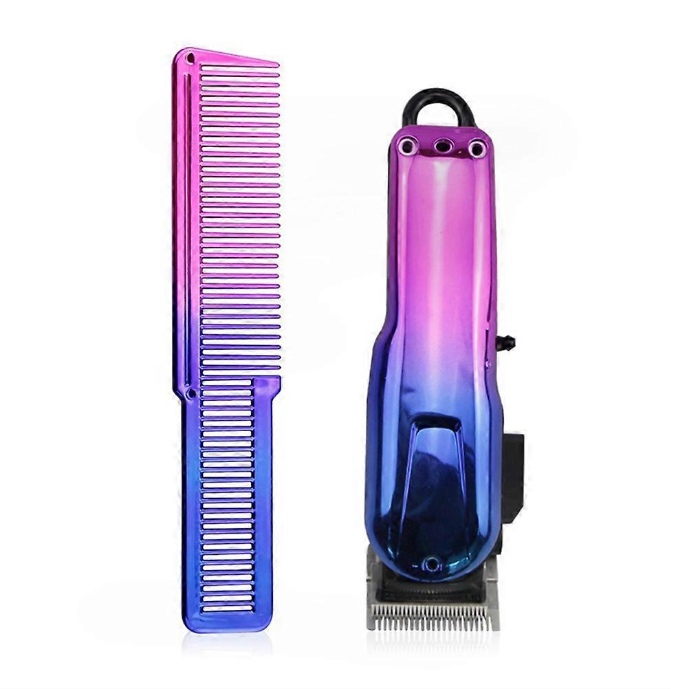 Upgrade Haircut Fade Combs Barbershop Electric Clippers Modified Shell Hair Trimmer Cover Gradient Color For Salon Use 1Set