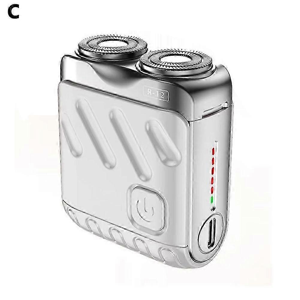 2025 Mini Double Head Portable Shaver Rechargeable
