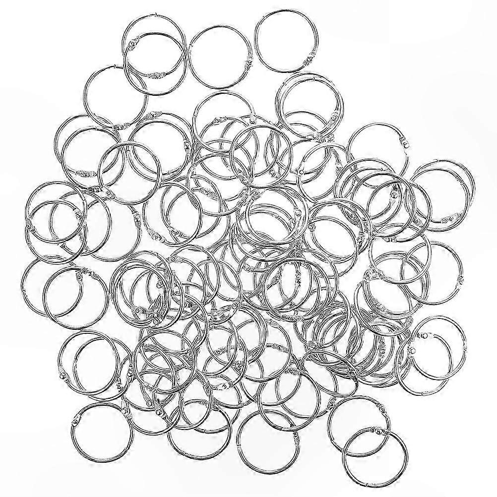 70 Pieces Loose Leaf Binder Rings for DIY Projects and Organization