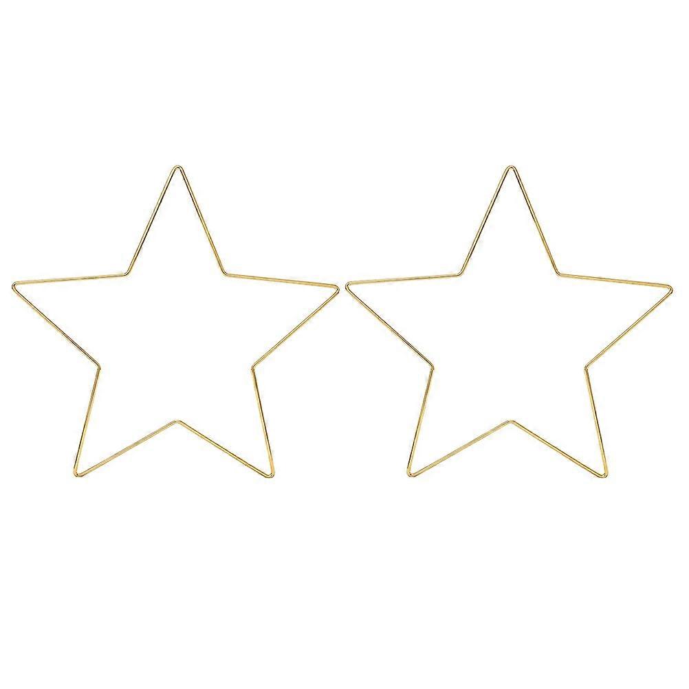 DIY Star Ring Macrame Frame Wall Accessory For Home Decor Enthusiasts 2Pcs