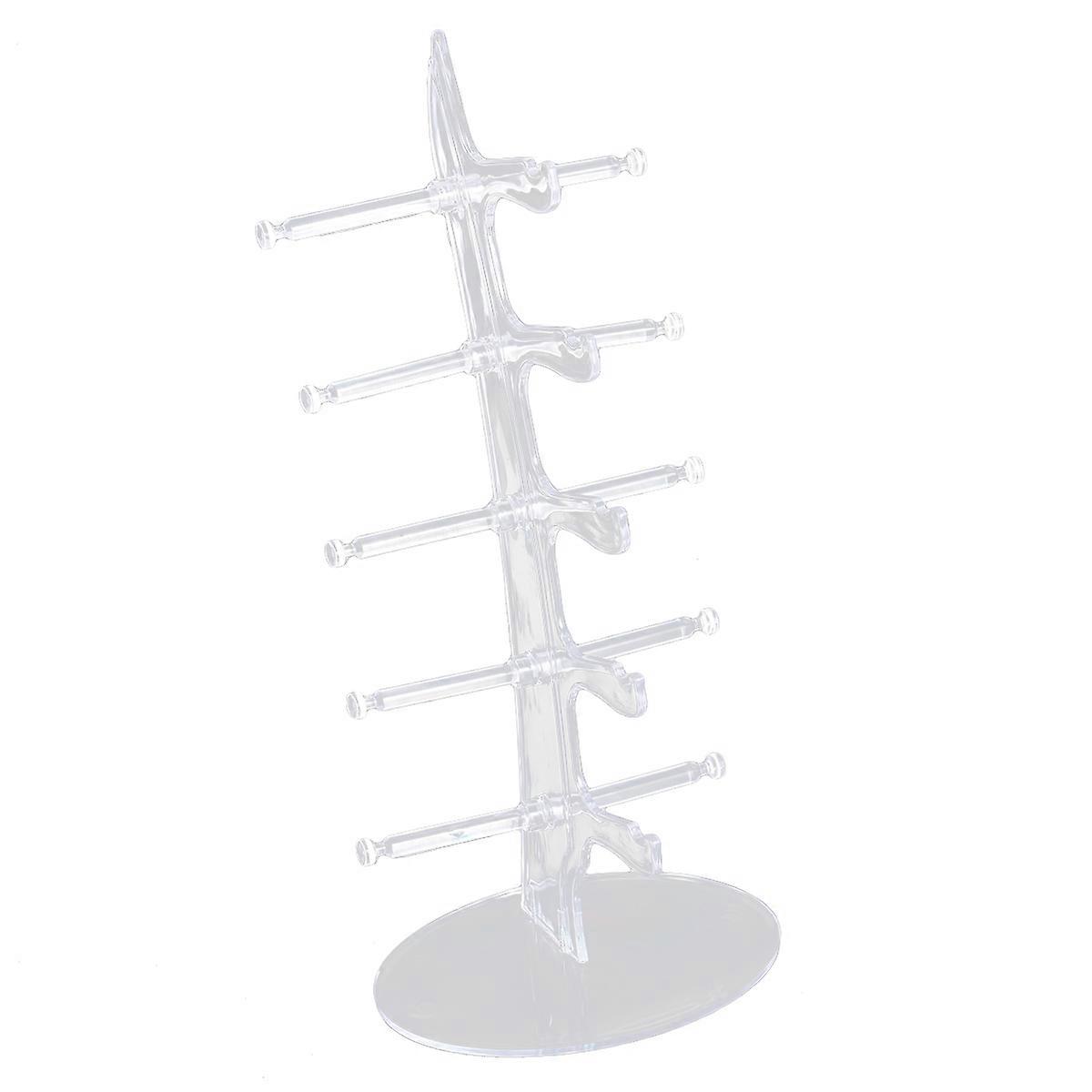 Glasses Display Stands Sailboat Shape Acrylic Stand to Hold 10Pairs