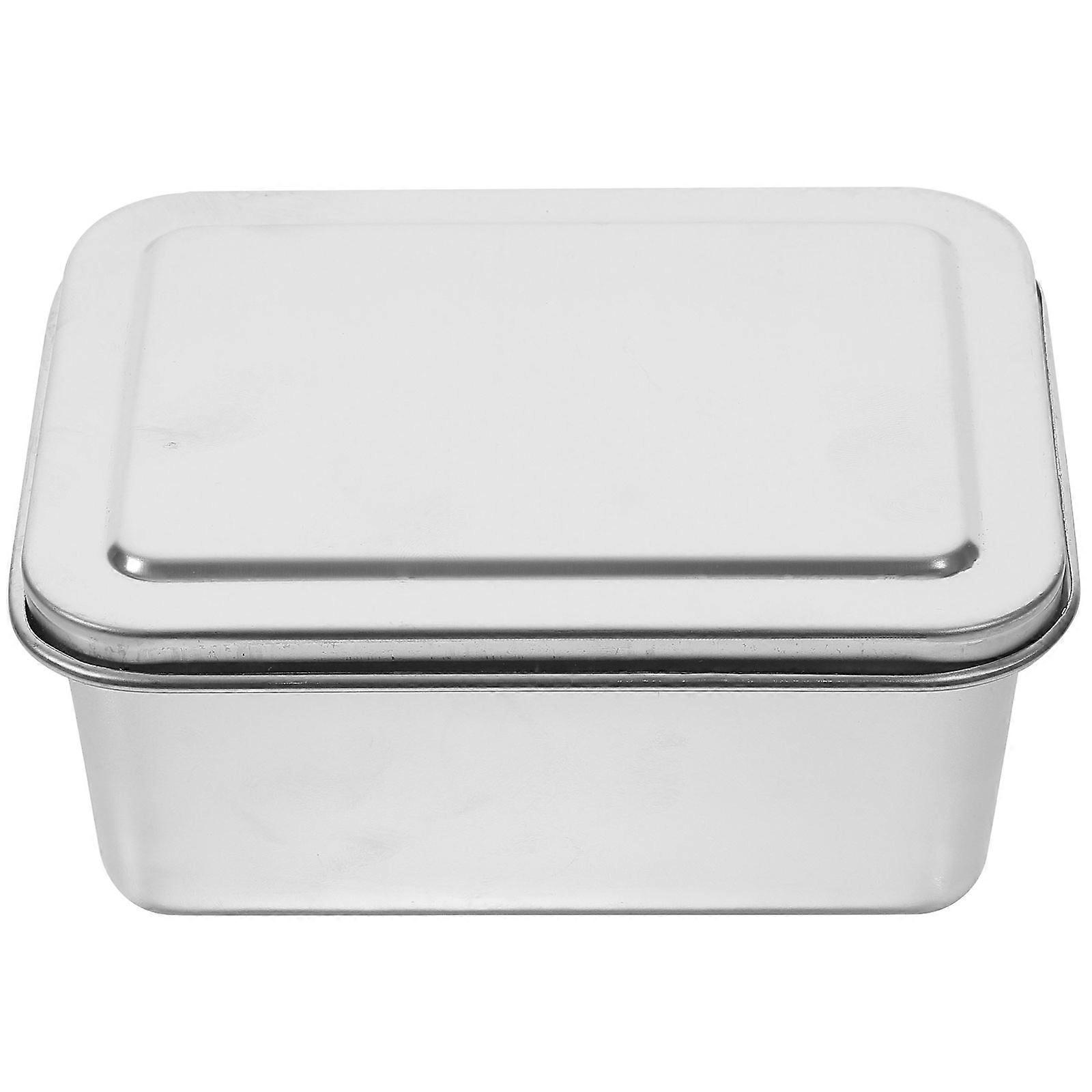 Cake Pan Baking Mold Stainless Steel for Home Use 2Sets