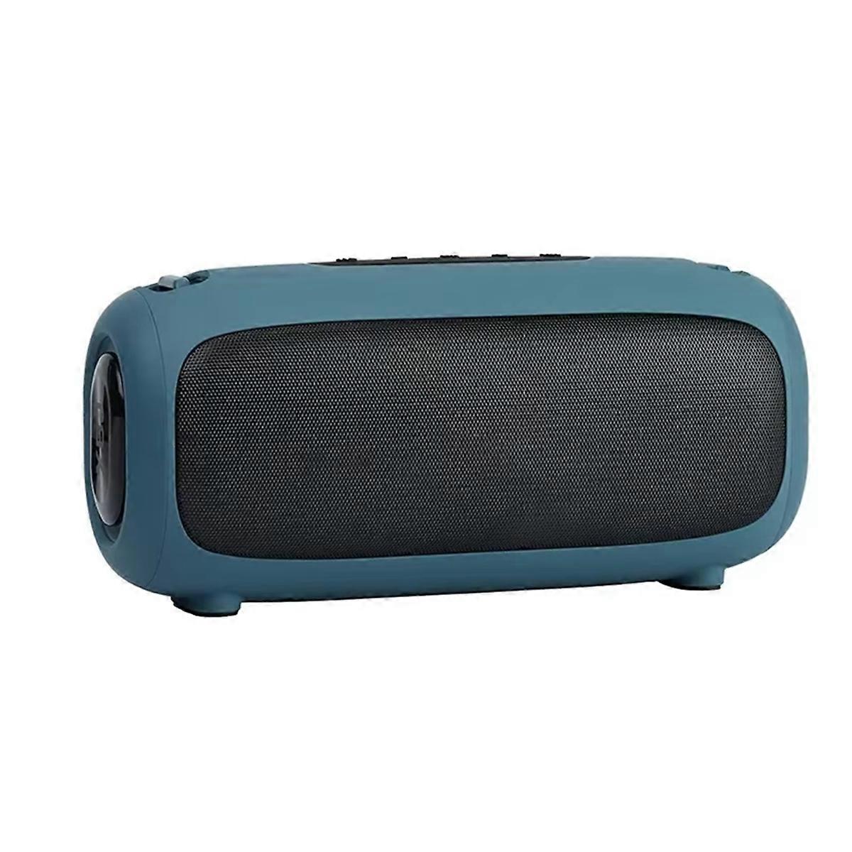 Flame Lamp Wireless Bluetooth Speaker Heavy Bass Desktop Computer Sound Box Family Party HIFI Stereo