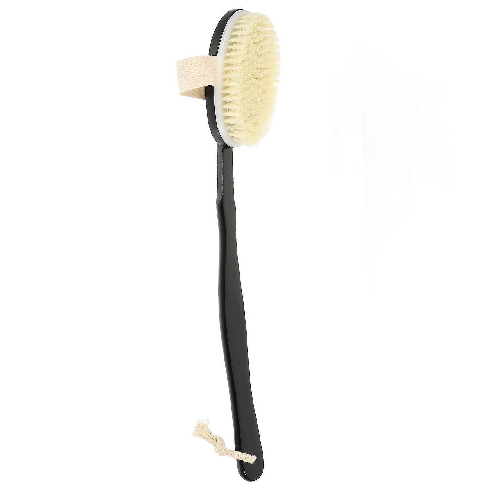 Dry Brushing Body Brush Long Handle for Home 1 Piece Bathing Shower Scrubber