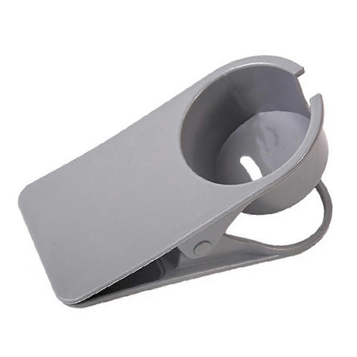 Drink Cup Holder Table Side Water Cup Shelf Office Desktop Computer Desk Fixed Cup Holder Desk Stor