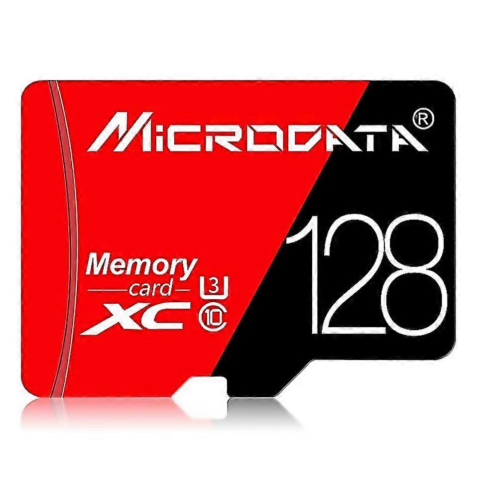 For Microdata 128gb High Speed U3 And Tfmicro Sd Memory Card Red Black