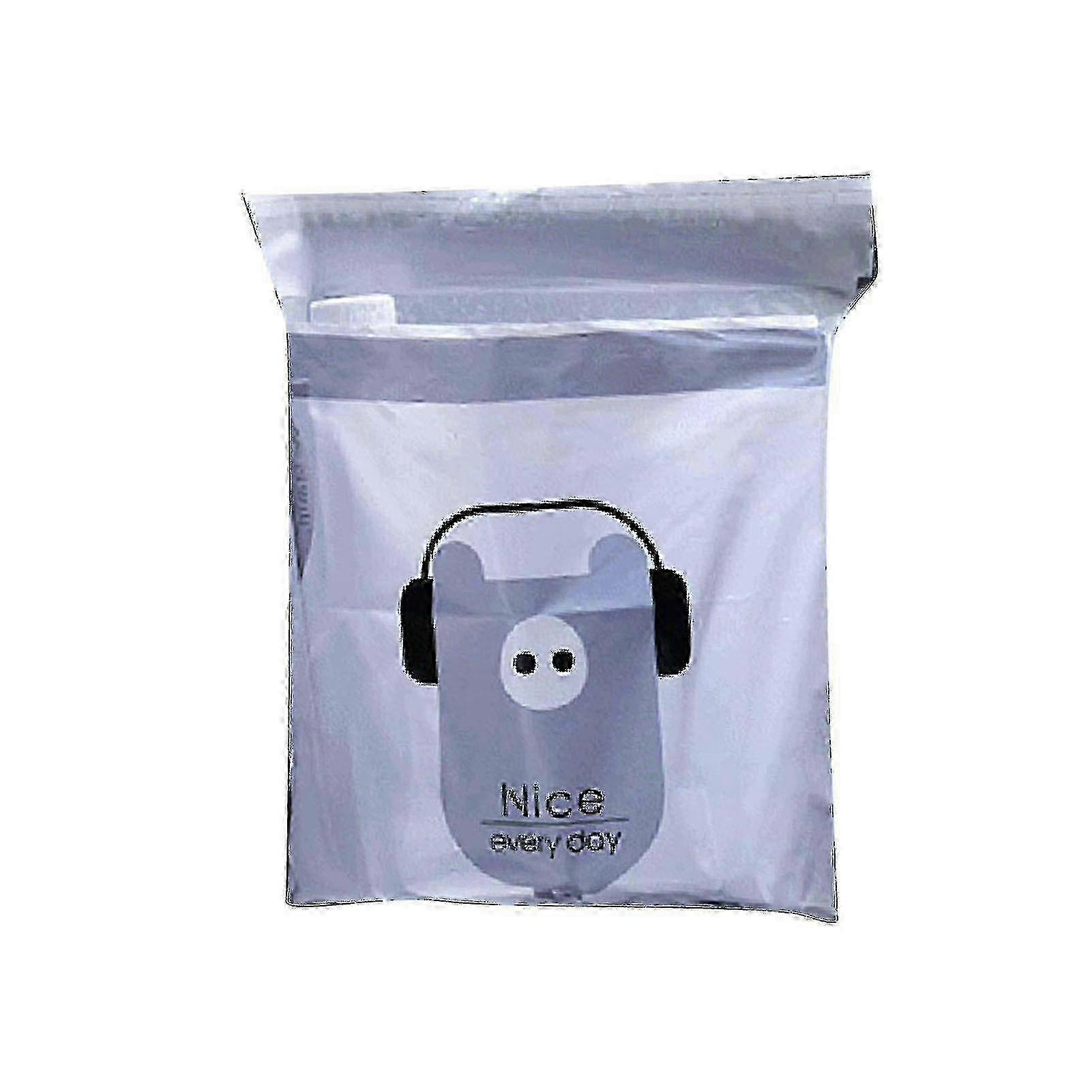 Biodegradable Easy Stick-on Trash Bag 15pcs Self Adhesive Bag With Cute Pattern For Car Office Home