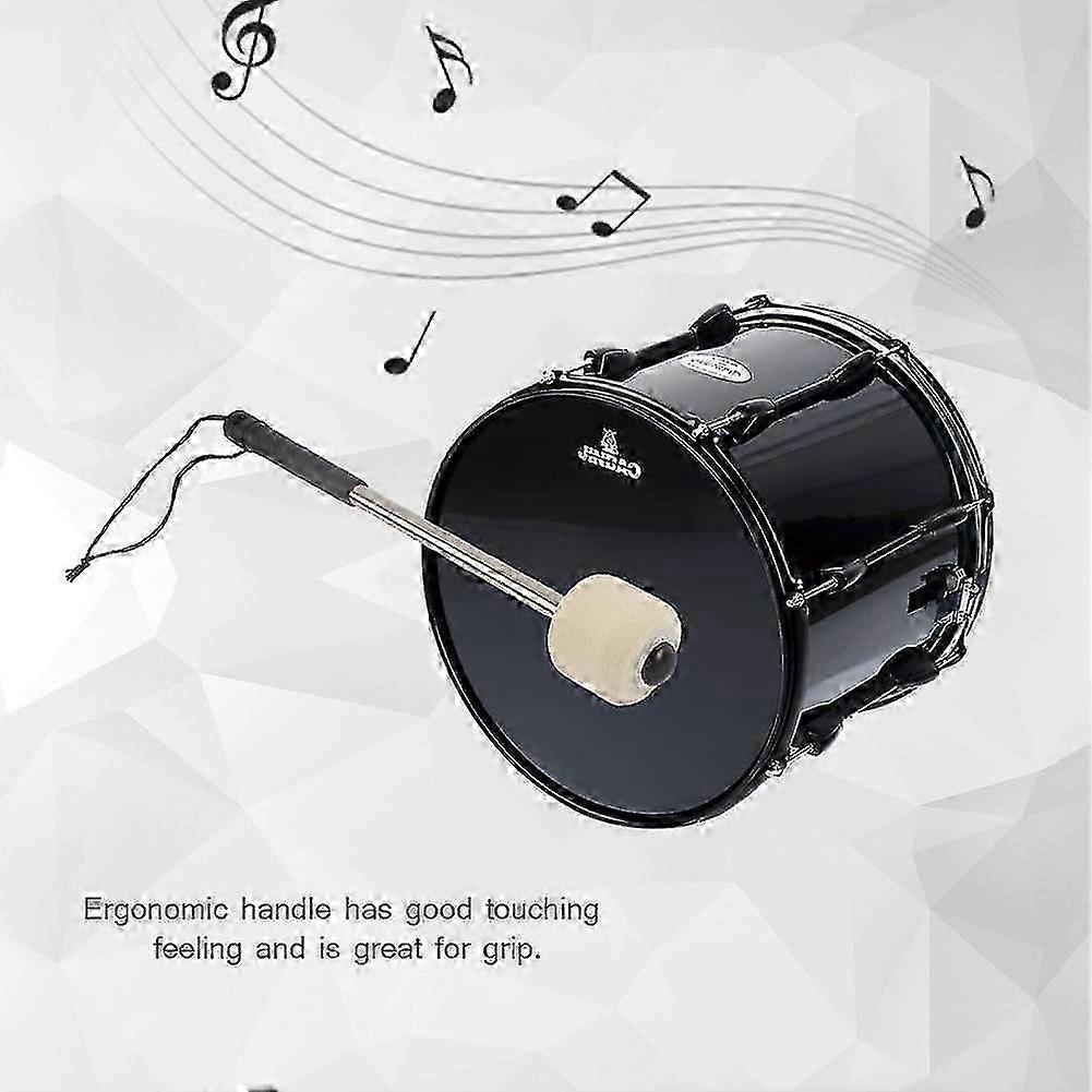 Durable Wool Felt Head Drumstick for Percussion and Marching Bands