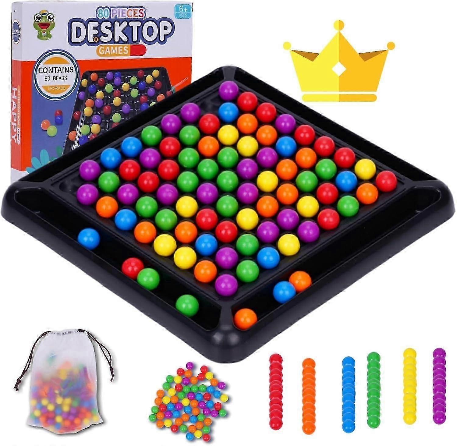 48-241Pcs Perlen Intellektuelle Schachbrett Strategie Brettspiel Schachbrett für Kinder Erwachsene