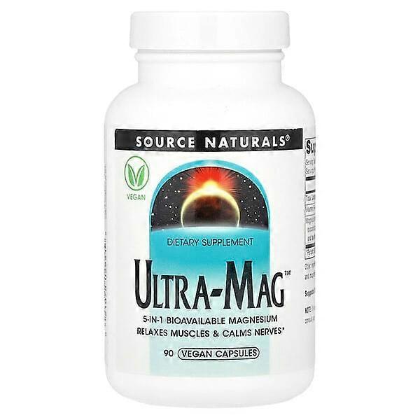 Source Naturals, Ultra-MagÃÂÃÂ¢ÃÂÃÂÃÂÃÂ¢, 90 Vegan Capsules