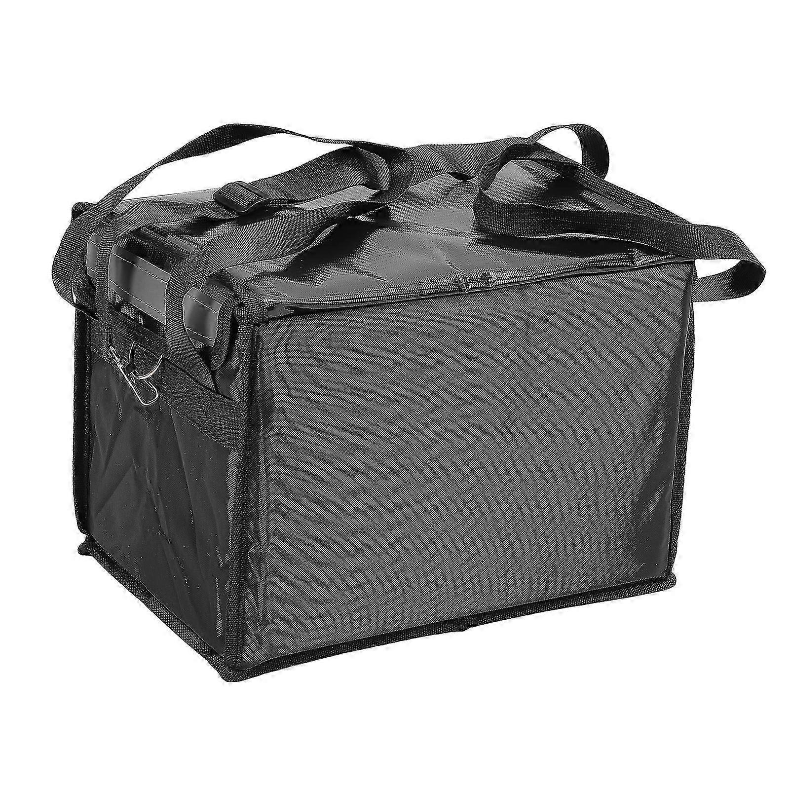 25-26 Insulated Bag with Bottom Plate Inner Frame Shoulder Strap ok and Loop Fasten...