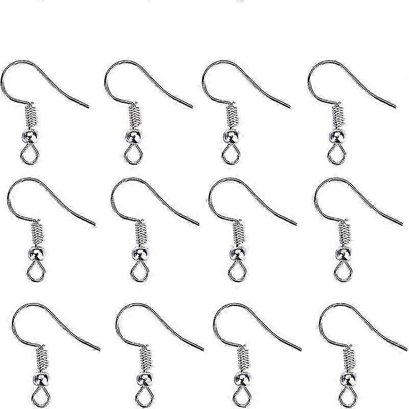 Ear hook for earring 100 pcs Silver