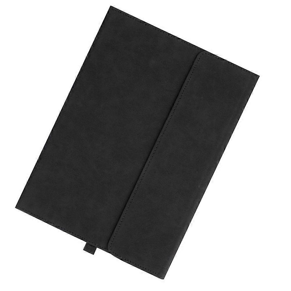 Capa flip de couro PU para tablet Surface Pro 8 com suporte para Microsoft Surface Pro 8, preta