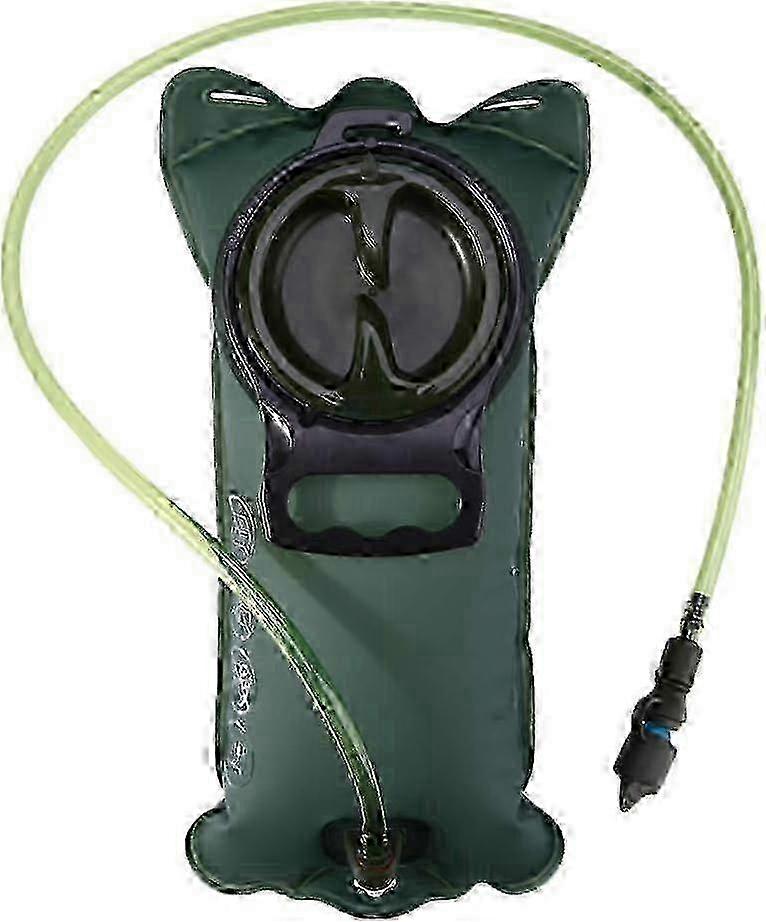 3L Portable Hydration Bladder Portable Hydration Bladder Self-Locking Valve Bag for Sports Hiking Camping Climbing Trekking (Black Blue)