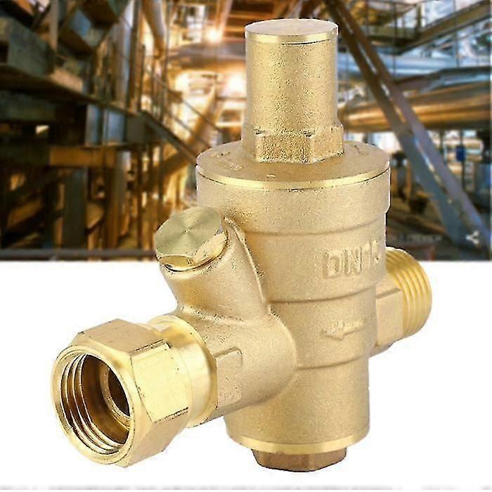 Tryckreduceringsventil Justerbar vattentrycksreducerande regulatorventil Dn15 1/2' Pn1.6