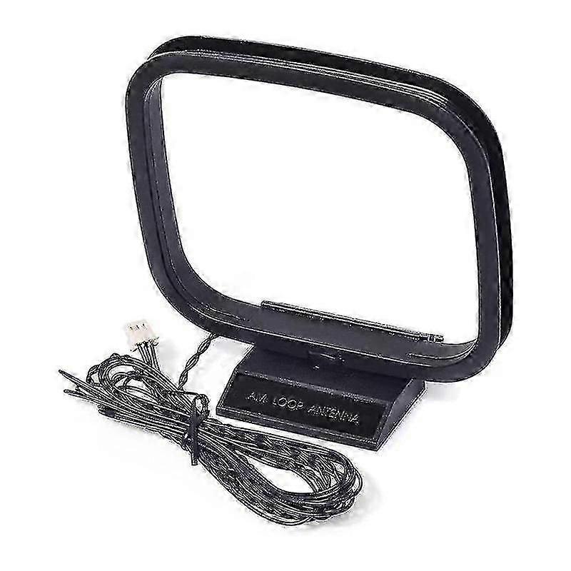 3 Pin Loop Antenna compatible with HIFI Receiver AM/FM Audio System