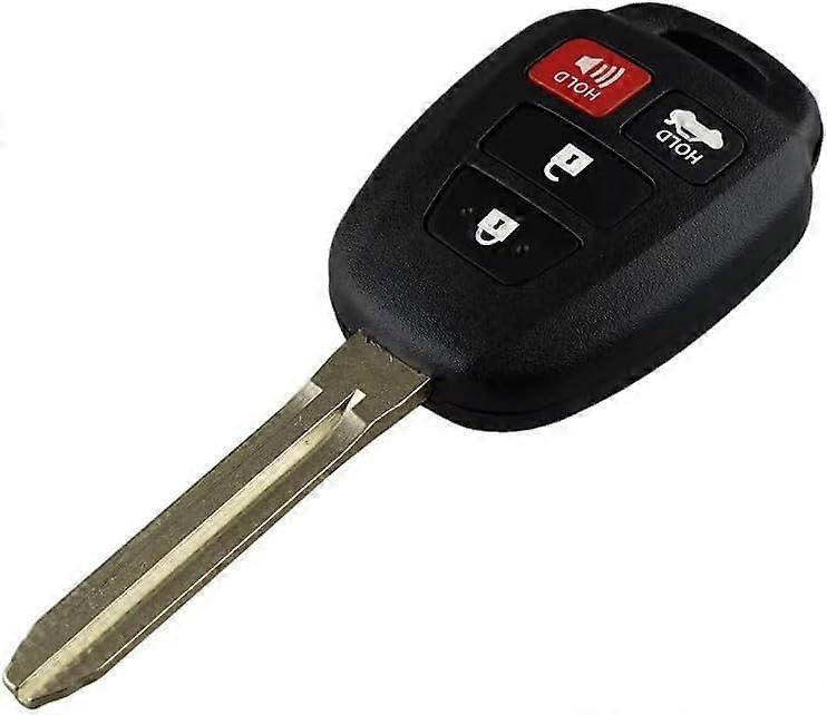 Remote Key Fob Replacement for Toyota HYQ12B, HYQ12BDM, HYQ12BEL Car Key Uncut Keyless Entry with H Chip