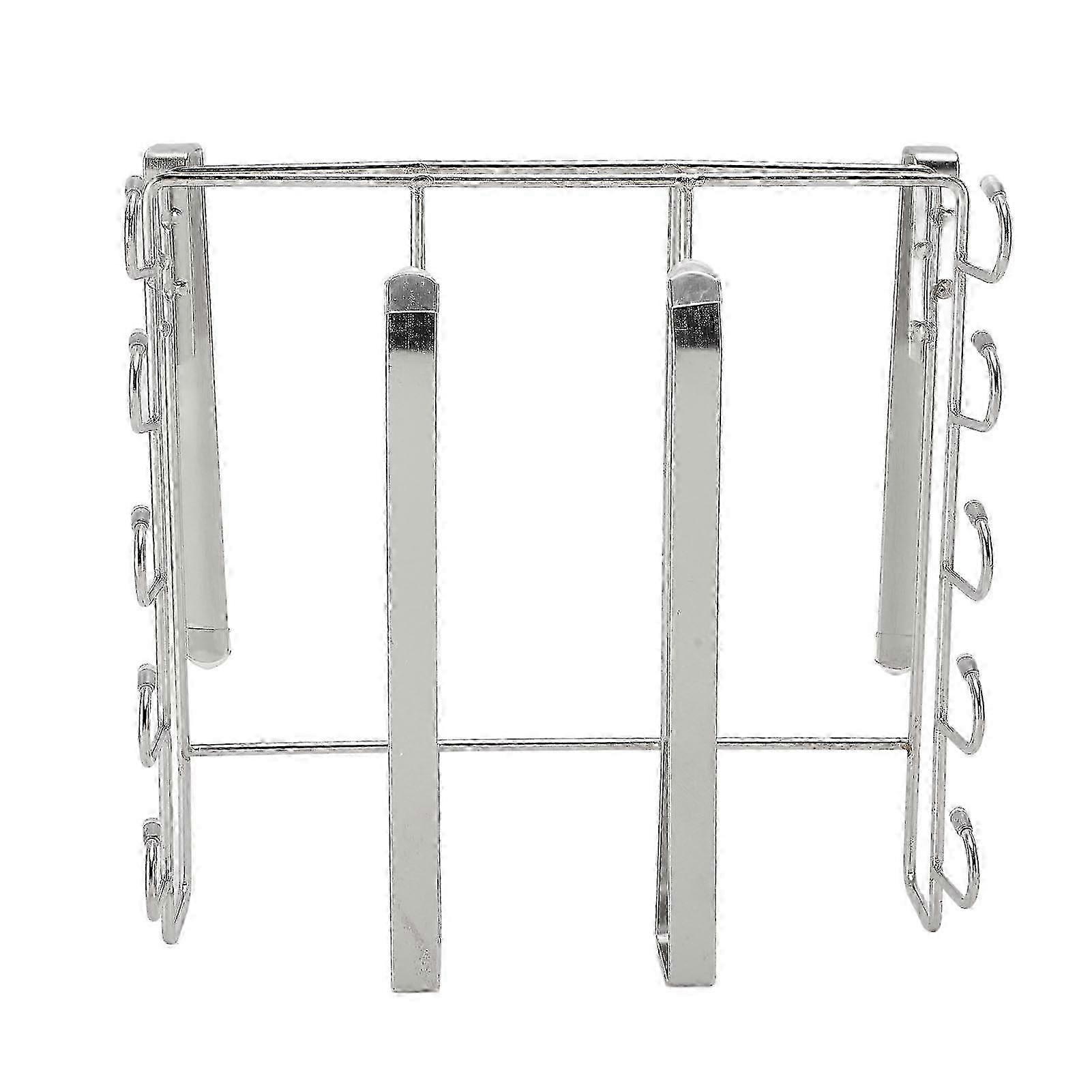 Under Cabinet Hanging Shelf Stainless Steel Under Shelf Storage Rack with Mul...