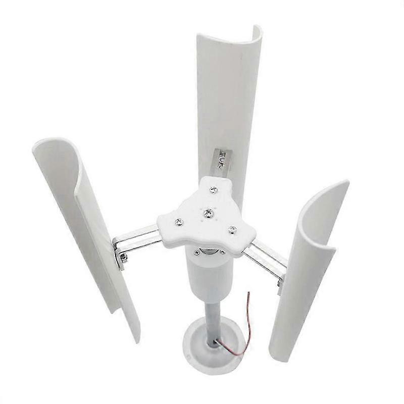 Vertical Three-Blade Wind Generator Low-Speed Windmill Tools DIY