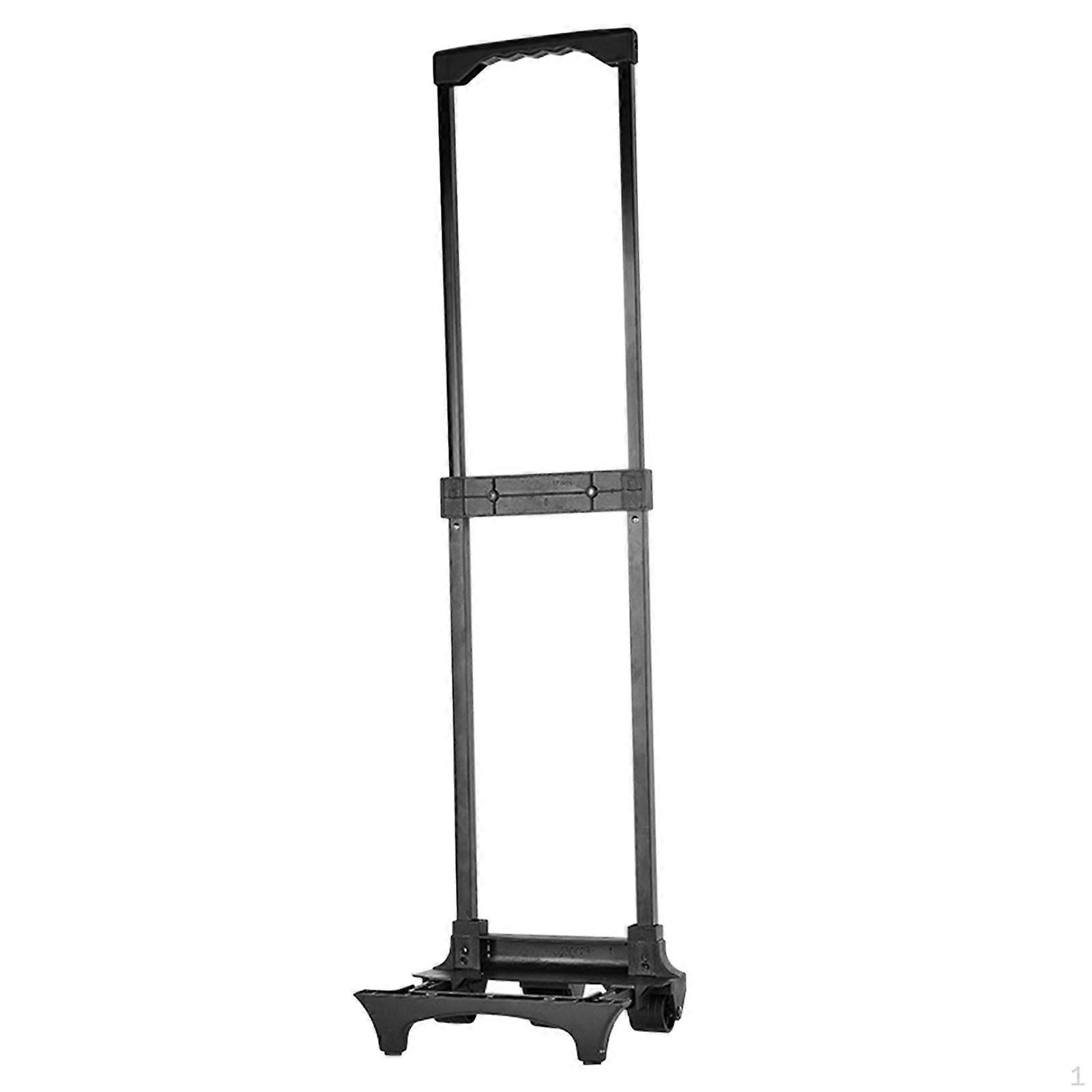 Telescopic Handle Replacement Accessories Black Egrated Wheels Pull Drag Rod Adjustable