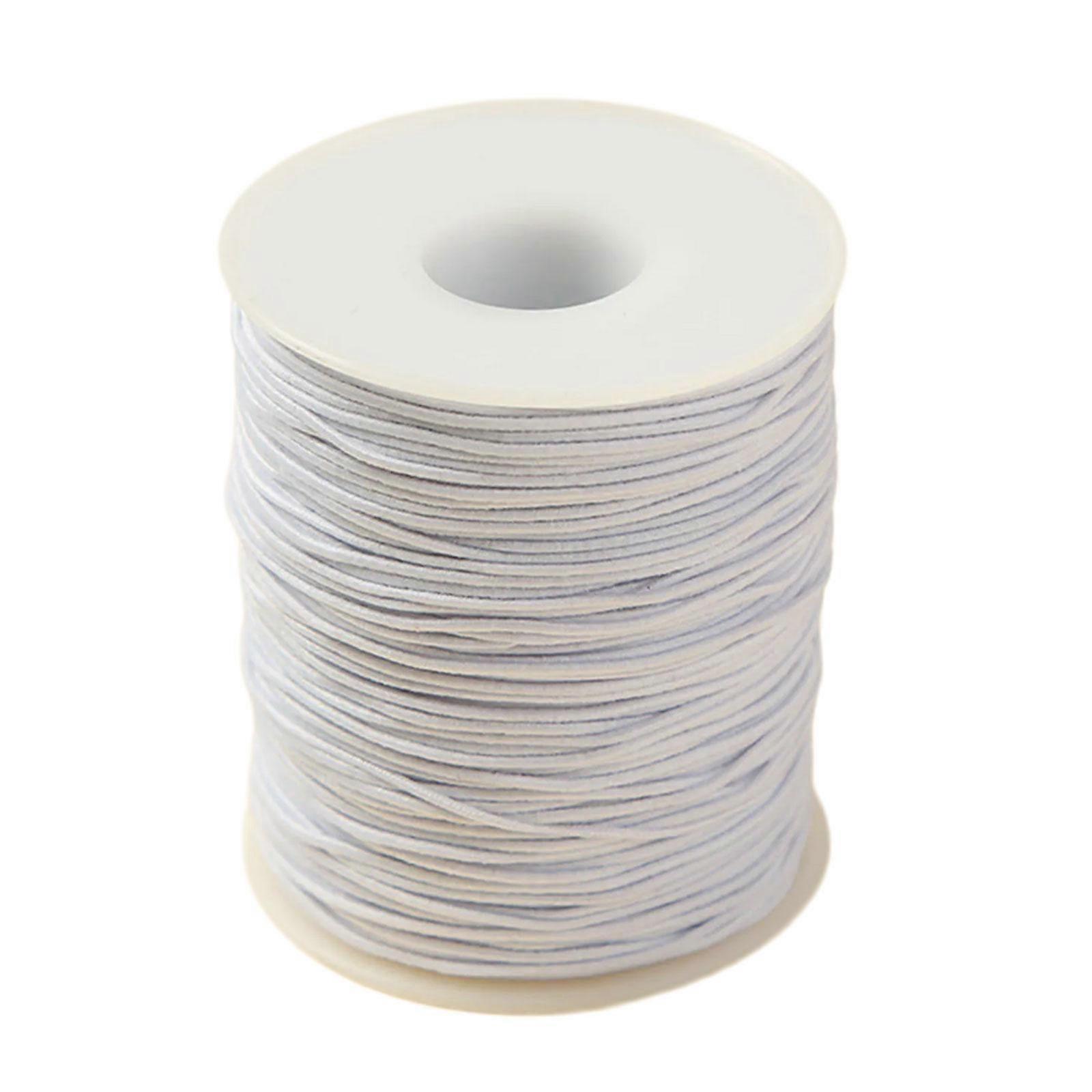 50m/roll Strong Elastic Beading Cord 1mm Stretch Thread String for Bracelet Necklace DIYs Jewelry Making Cords Line